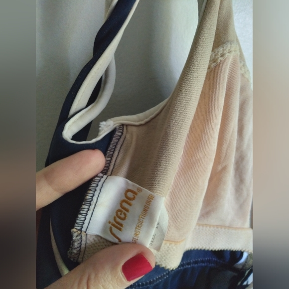 NWOT mesh classic nautical bathing suit - Picture 10 of 15